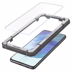 Spigen ALM Glas.tR karastatud klaas Samsung Galaxy S21 FE jaoks - 2 tk.