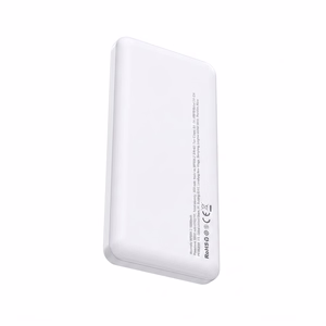Wozinsky Wpower WPBBK-3 10000 mAh 10W akupank, 2x USB-A 2A, valge