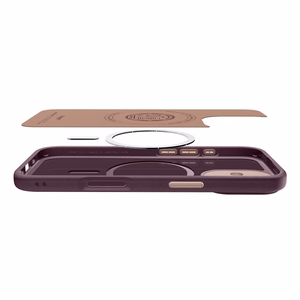 Spigen Nano Pop Mag MagSafe ümbris jaoks iPhone 17 - burgundia