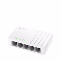 Cudy GS105U network switch Unmanaged Gigabit Ethernet (10/100/1000) valge