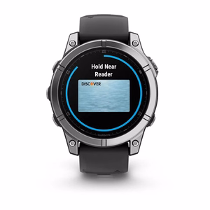 Nutikell Garmin Fenix E Steel must