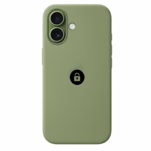 Ümbris "Silicone Case v2" iPhone 17 Pro Max / Hele sammal / pakendis