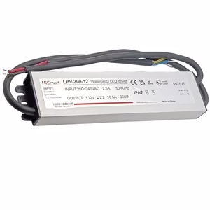 Toiteplokk 12V, 16.5A, 200W, IP67