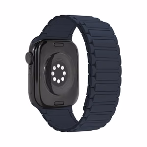 Mobilize silikoonist kellarihm - magnetiline - Apple 42/44/45/49mm - sinine