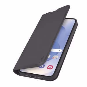SBS Wallet Ümbris with Stand and Wallet jaoks Samsung Galaxy S25 Edge - Must
