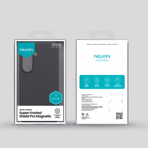 Nillkin Super Frosted Shield Pro Magnetic Ümbris ühilduv MagSafe for Samsung Galaxy S26 - must