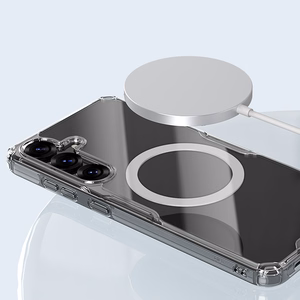 Nillkin Nature TPU Pro Magnetic Ümbris with MagSafe jaoks Samsung S25 - valge