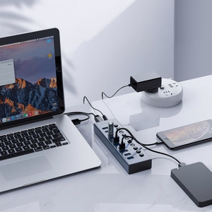 Orico BT2U3-13AB jaotur 13x USB-A 3.0 lülititega hall