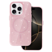 Magsafe Slim Shiny jaoks Iphone 13 Pro Max light roosa