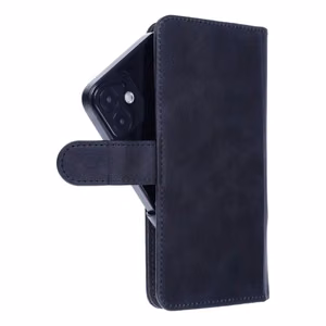 Universal book Ümbris COMMON size M jaoks SAMSUNG S21 / NOTE / NOTE 2 / NOTE 3 / S10 / HUAWEI P30 Lite / P9 / P9 Lite / SONY XPERIA Z3 / Z4 / Z5 dark sinine