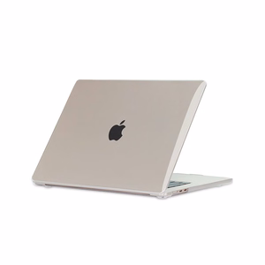 Tech-Protect SmartShell Ümbris jaoks MacBook Air 15" M2 / M3 / 2023-2024 - läbipaistev