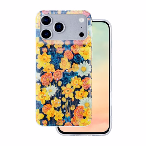 Glow Glam ümbris jaoks iPhone 17 Pro Max 6,9" oranž