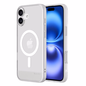 Incase Slim Case MagSafe'i toega ümbris iPhone 16 Plusile, läbipaistev