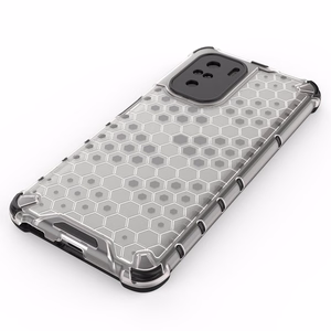 Honeycomb Case armor cover with TPU Bumper for Xiaomi Redmi K40 Pro+ / K40 Pro / K40 / Poco F3 blue