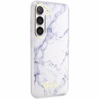 Guess GUHCS23MPCUMAH S23+ S916 valge/valge hardcase Marble