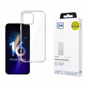 3mk Armor Ümbris jaoks iPhone 16 Pro Max - läbipaistev