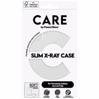 CARE by PanzerGlass Fashion X-Ray Ümbris for Samsung Galaxy M17 5G / A17 / A17 5G - läbipaistev