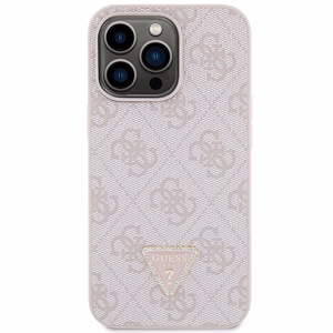 Guess GUHCP13LP4TDSCPP чехол для iPhone 13 Pro / 13 - розовый Crossbody 4G Metal Logo