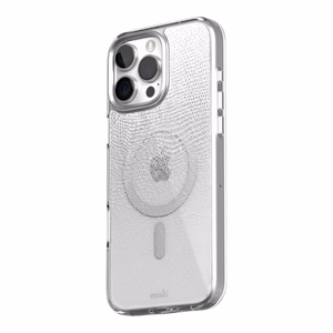 Moshi iGlaze MagSafe ümbris seadmele iPhone 16 Pro Max, Mist White värvitoonis