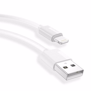 T-PHOX CABLE NETS LIGHTNING BLACK 3A ; PVC ; 2M