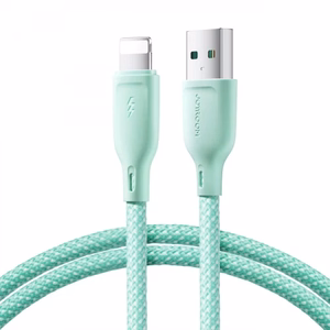 USB kaabel Joyroom SA34-AL3 roheline Lightning 100cm