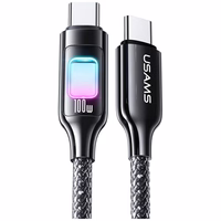 Kaabel USAMS TC Series SJ750 100W USB-C - USB-C 1,2 m tume