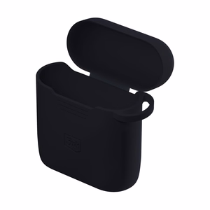 3mk Silicone AirPods Case for Apple AirPods 2 - Black