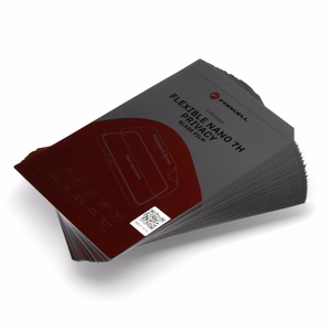 Hübriid nano klaaskile lõikamismasinale Forcell F-Protect Flexible NANO 7H PRIVACY 196 x 125 mm 25 tk