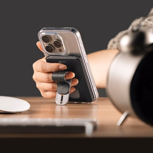 Ringke Wallet Slide Grip MagSafe ümbris - must
