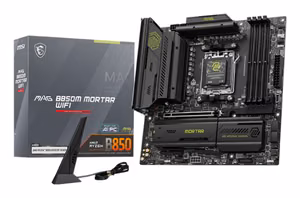 MSI MAG B850M MORTAR WIFI emaplaat AMD B850 Socket AM5 micro ATX
