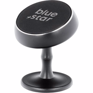 Magnetic car phone hoidja Sinine Star Mid Stick dashboard must