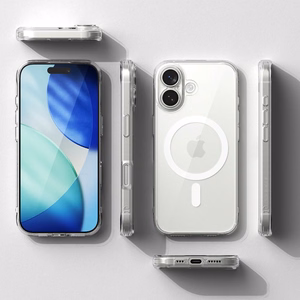 Ringke Fusion Magnetic MagSafe Ümbris jaoks iPhone 17 - Clear