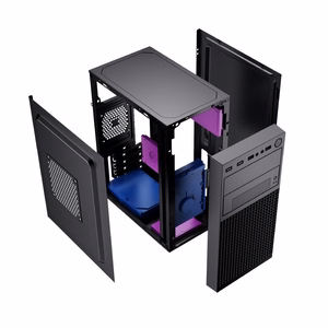 Gembird Mini-tower computer case Fornax K300, Micro-ATX, 2x USB 3.0 + 2x USB 2.0, must