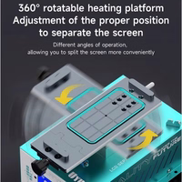 AI Intelligentse häälega LCD ekraani eelsoojenduse separaatori masin "UYUE" 988S-2