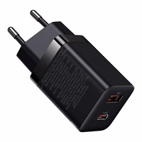 Laadija Baseus Super Si Pro 30W USB-C/USB-A must CCSUPP-E01