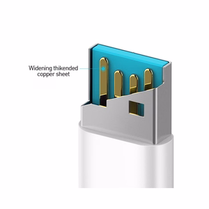 BWOO Cable USB - Lightning 1m 3A White X172L