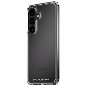 PanzerGlass HardCase with D3O® Bio and Military Grade certification jaoks Samsung Galaxy S24 - läbipaistev