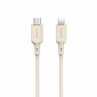 Dudao L7SCL USB-C - Lightning kaabel 30W 1m - beige