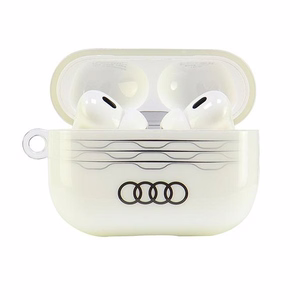 Audi IML Geometric Pattern Ümbris jaoks AirPods Pro 2 - valge