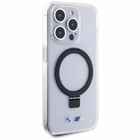 BMW Ring Stand M Collection MagSafe ümbris jaoks iPhone 15 Pro Max - läbipaistev