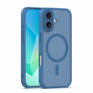 Mag Matt ümbris iPhone 17 6,3'' tumesinine