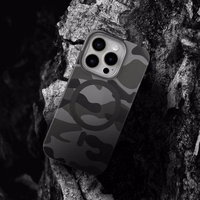 Ümbris jaoks iPhone 16 PRO Forcell F-Protect Levels Dual Layer 4D technology compatible wiht Magsafe Military Drop-Test must camo