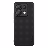 Nillkin Super Frosted Shield Pro Ümbris jaoks Xiaomi Redmi Note 13 Pro 4G / Poco X6 5G - must