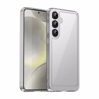 Outer Space Ümbris with Gel Frame jaoks Samsung Galaxy S25+ - läbipaistev