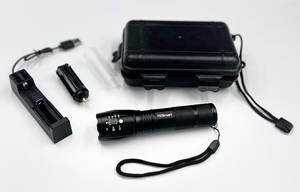 Flashlight 1000lm, 10W