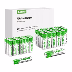 LEPRO 130003-48 AA/AAA щелочные батарейки, упаковка 48 шт