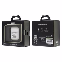 Audi IML Geometric Pattern Ümbris jaoks AirPods 1 / 2 - valge