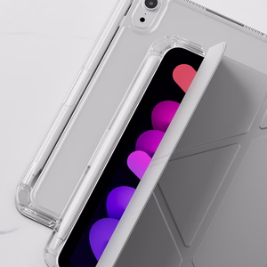 AmazingThing Minimal ümbris iPad 11" 2025 jaoks - helehall