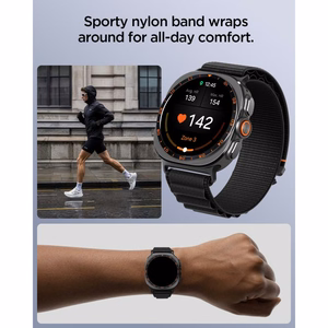 Spigen WBF1 Strap for Samsung Galaxy Watch Ultra 47mm - Black