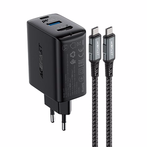 Acefast 2in1 Laadija GaN 65W USB Type C / USB, adapter HDMI adapter 4K 60Hz (set with kaabel) must (A17 must)